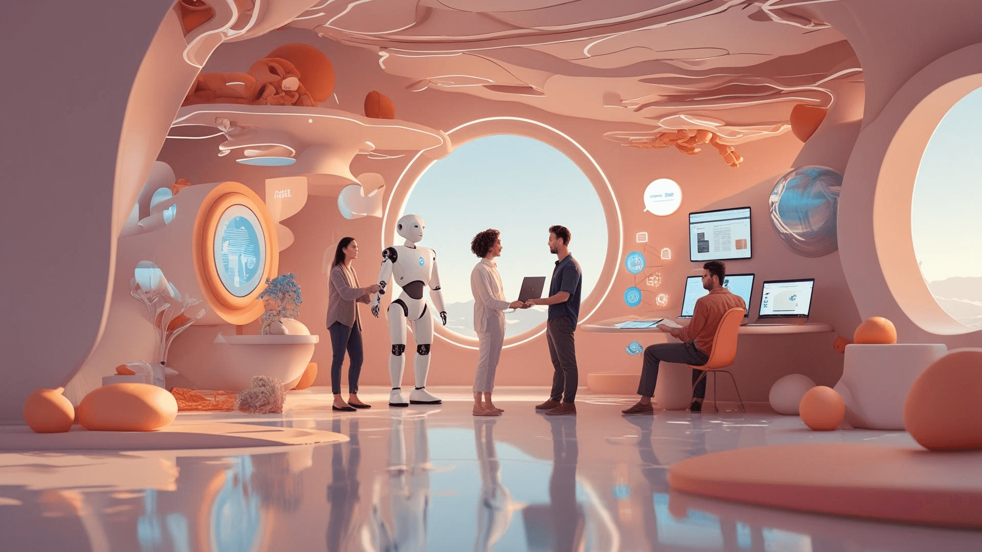Human and AI collaboration